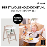 Детско Столче За Хранене Arketa N Play Whitewashed Mint Hauck