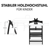 Детско Столче За Хранене Arketa N Play Blackwashed Hauck