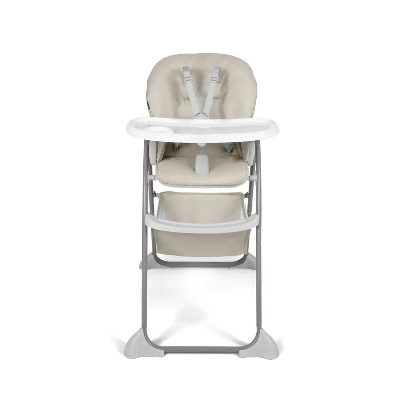 Детско Столче За Хранене Sit N Fold Beige New Hauck