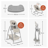 Детско Столче За Хранене Sit N Relax 3в1 Beige Hauck