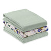 Комплект Пелени От Муселин 3 Бр Cuddle N Clean Sage Beige Floral Hauck