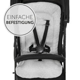 Подложка За Количка Pushchair Seat Liner Light Grey Hauck