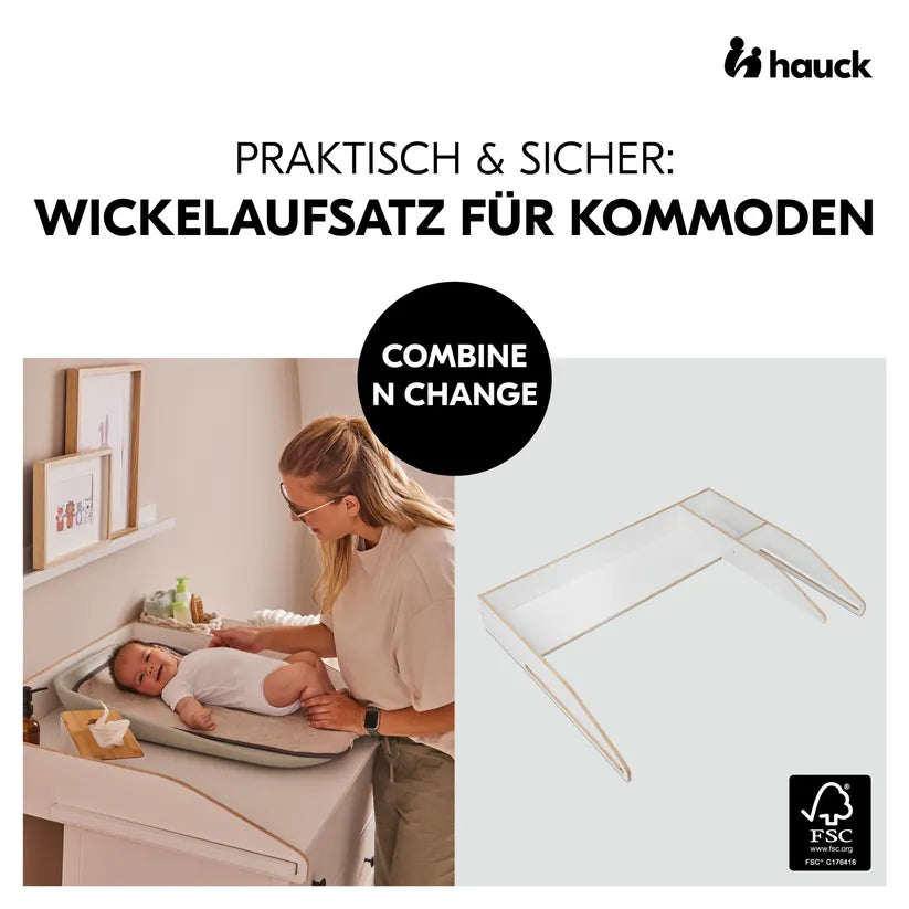 Подложка За Повиване Combine N Change White Hauck