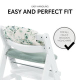 Подложка За Стол За Хранене Highchair Pad Select Jersey Leaves Mint Hauck