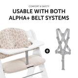 Подложка За Стол За Хранене Highchair Pad Select Muslin Leo Natural Hauck