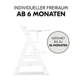 Поставка За Стол За Хранене Alpha Click Tray White Hauck