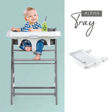 Поставка За Стол За Хранене Alpha Tray White Hauck