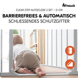 Преграда Clear Step Autoclose 2 Set + 21 Cm White Hauck