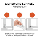 Преграда Clear Step Autoclose 2 Set + 21 Cm White Hauck