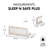 Преграда За Легло Sleep N Safe Plus Beige Hauck