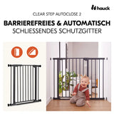 Преграда За Врати Clear Step Autoclose 2 Black Hauck