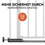 Преграда За Врати Clear Step Autoclose 2 Dark Grey Hauck