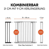 Удължител За Преграда Safety Gate Extension 21 Cm Black Hauck