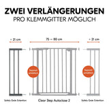 Удължител За Преграда Safety Gate Extension 21 Cm Dark Grey Hauck