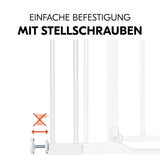 Удължител За Преграда Safety Gate Extension 9 Cm White Hauck