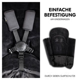 Зимен Чувал За Количка Pushchair Footmuff Winter Black Hauck