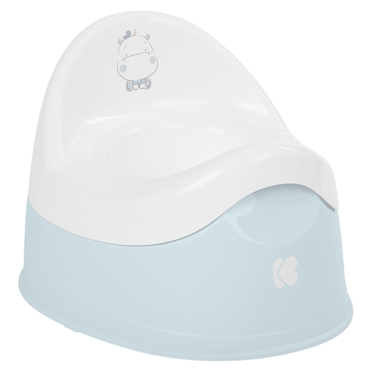 Гърне с отстраняваща се седалка Hippo Blue --- BebeMama