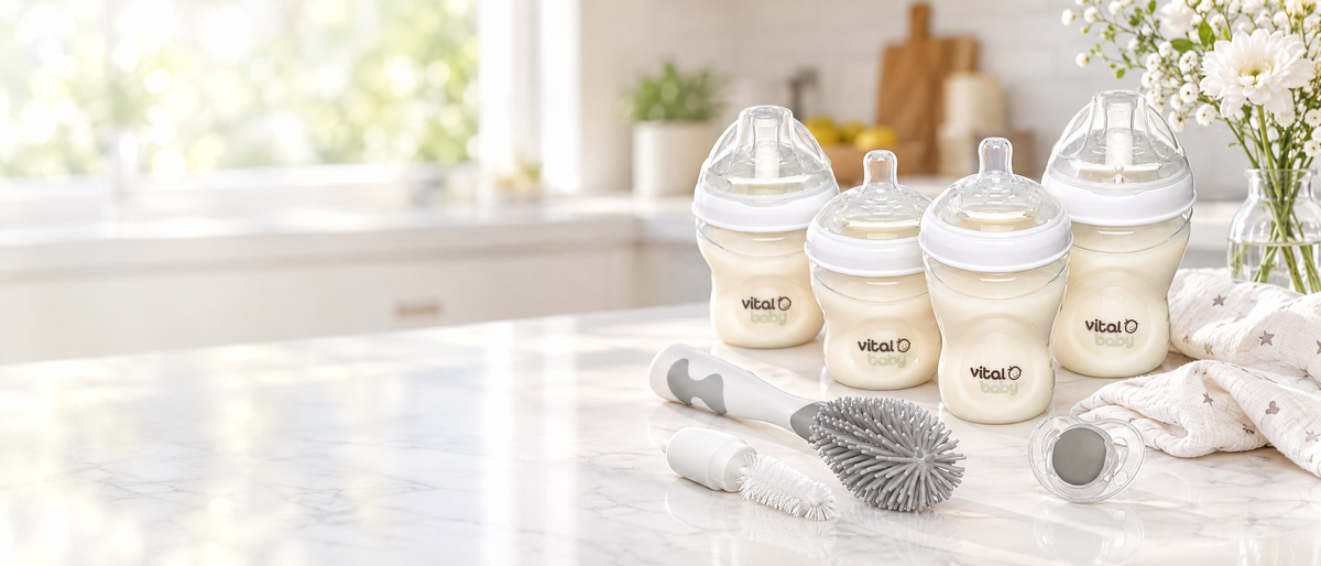 Стартов комплект шишета Anti-Colic Vital Baby