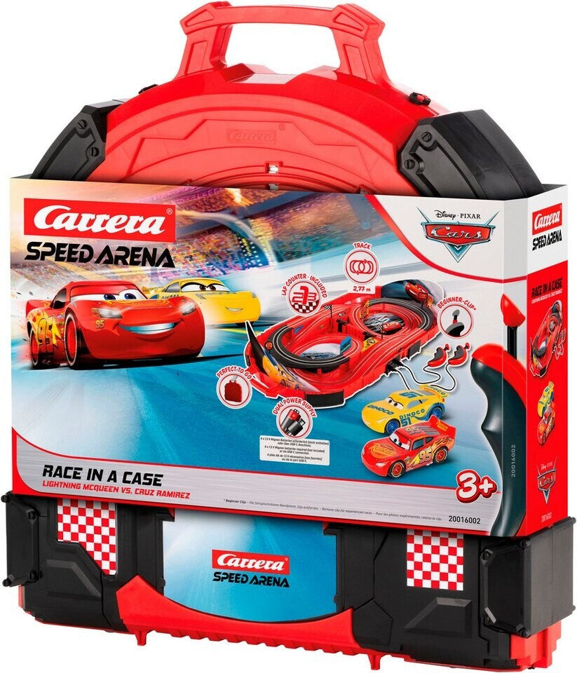Състезателна Писта В Куфарче, Carrera, Disney Pixar Cars, 2.77м Gusio
