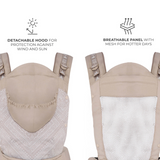 Huggy Ергономична Раница Bizuu Dune Whisper Kinderkraft