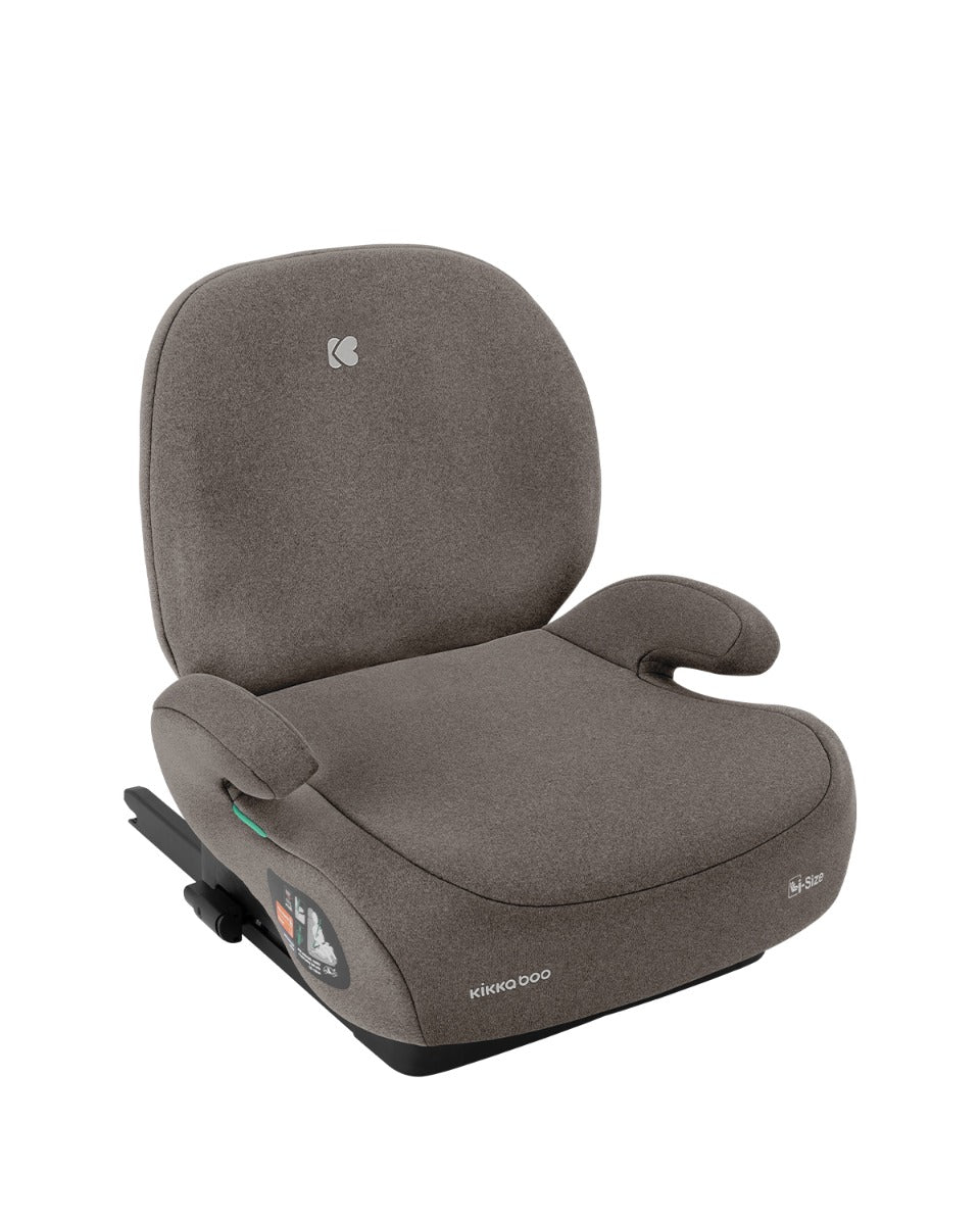 Стол За Кола 125-150 См I-Boost I-Size Brown - Група 2/3 (15-36Кг) - Kikkaboo - BebeMama