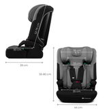 I Comfy I Size Столче За Кола Dark Grey Kinderkraft