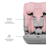 I Comfy I Size Столче За Кола Pink Kinderkraft