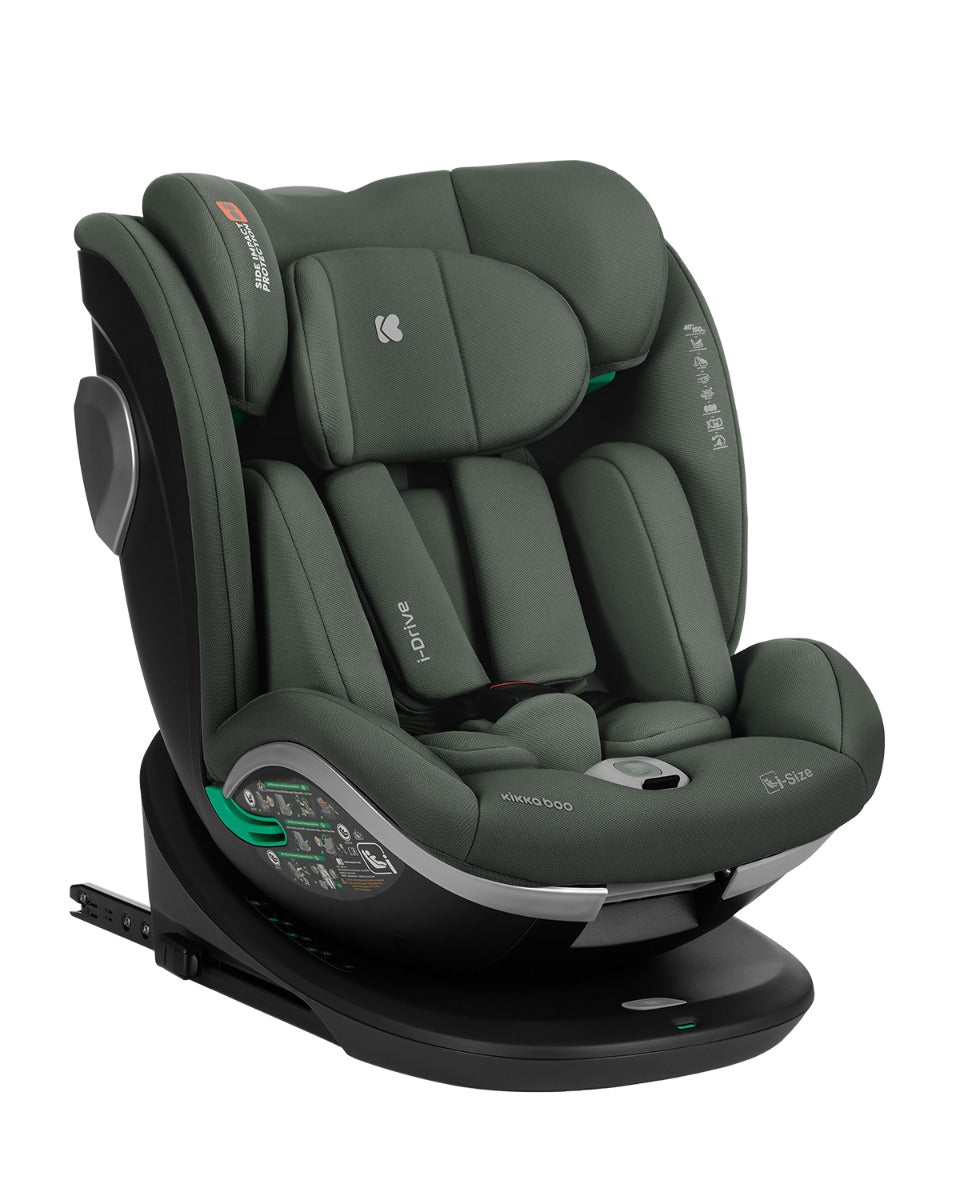 Стол За Кола 40-150 См I-Drive I-Size Army Зелен --- BebeMama