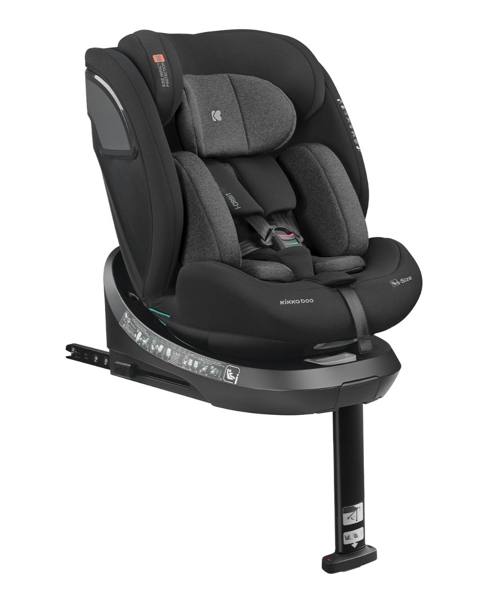 Стол За Кола 40-150 См I-Orbit I-Size Dark Grey - Група 0+/1/2/3 (0-36Кг) - Kikkaboo - BebeMama