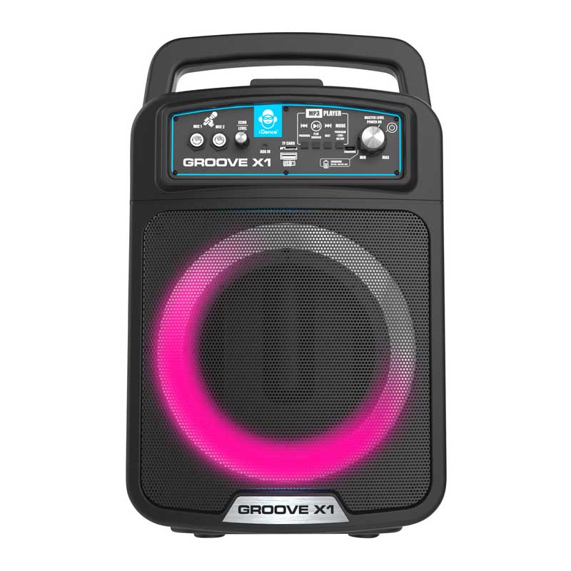 Преносима Тонколона С Led Светлини И Микрофон, Groove-X1