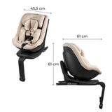 I Guard Airflow Столче За Кола 40 105 Cm Beige Kinderkraft