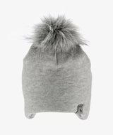 Бебешка Зимна Шапка С Пискюл Grey 064a Iltom