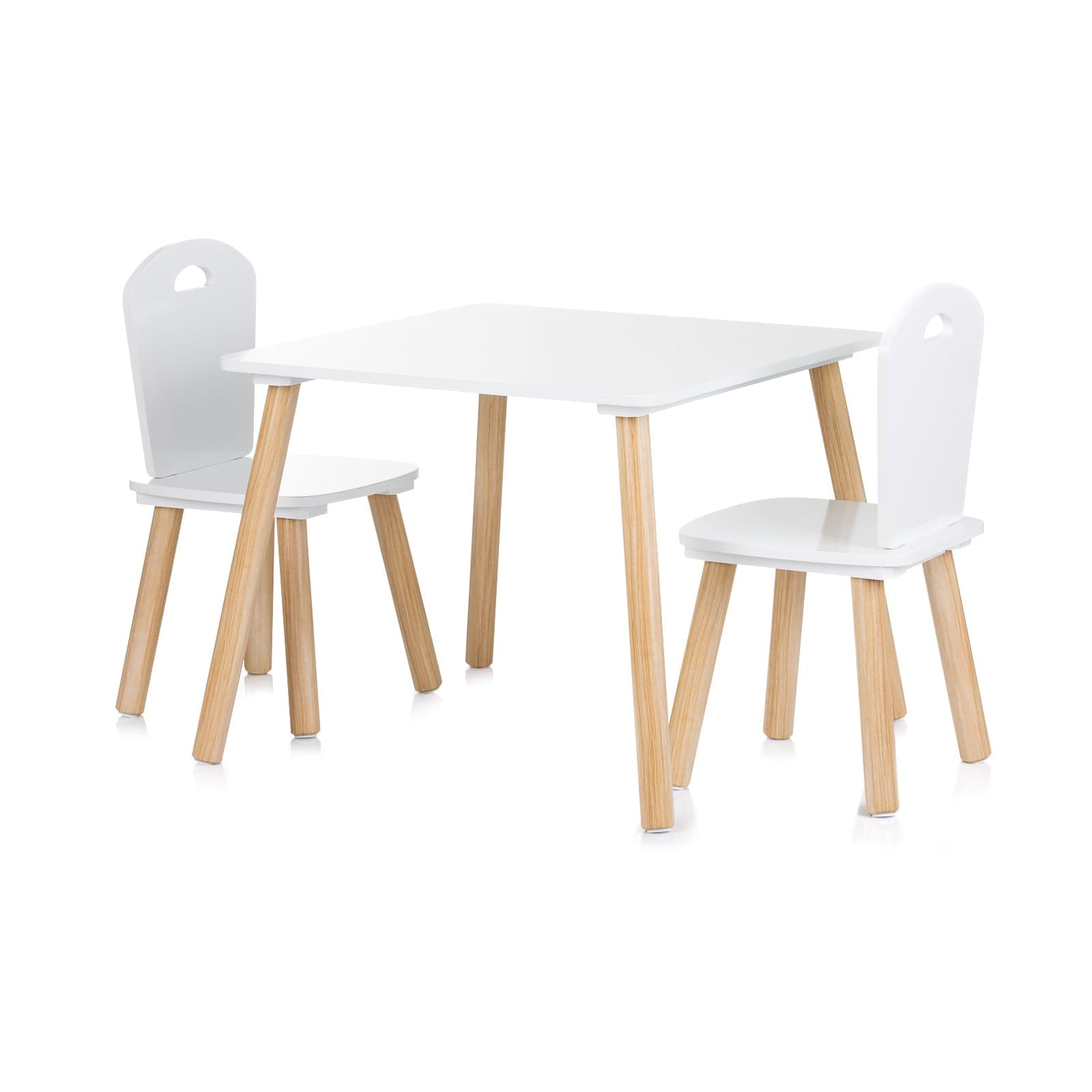 Set de masă cu două scaune din MDF
