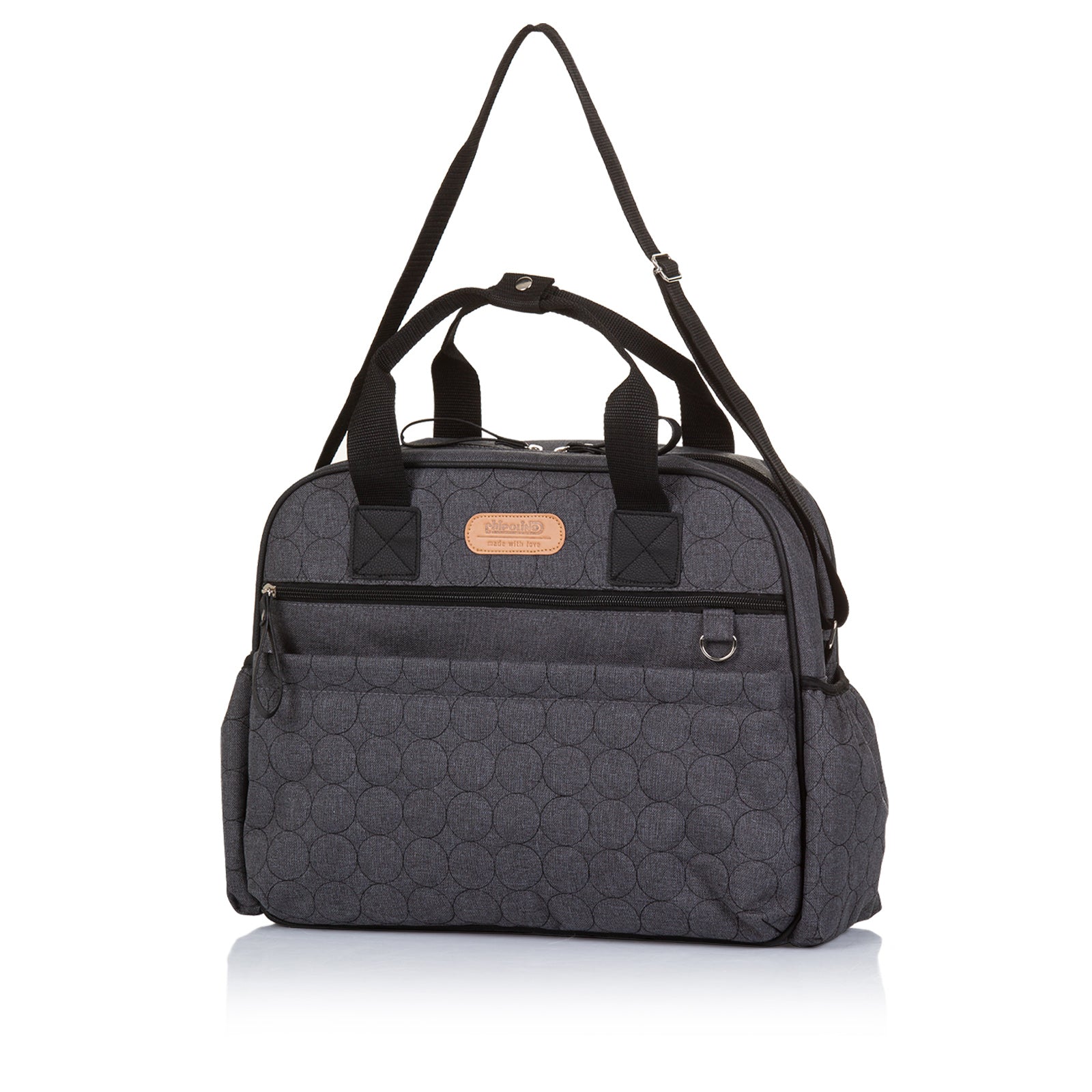 Чанта За Бебешка Количка Гранит Лен --- BebeMama