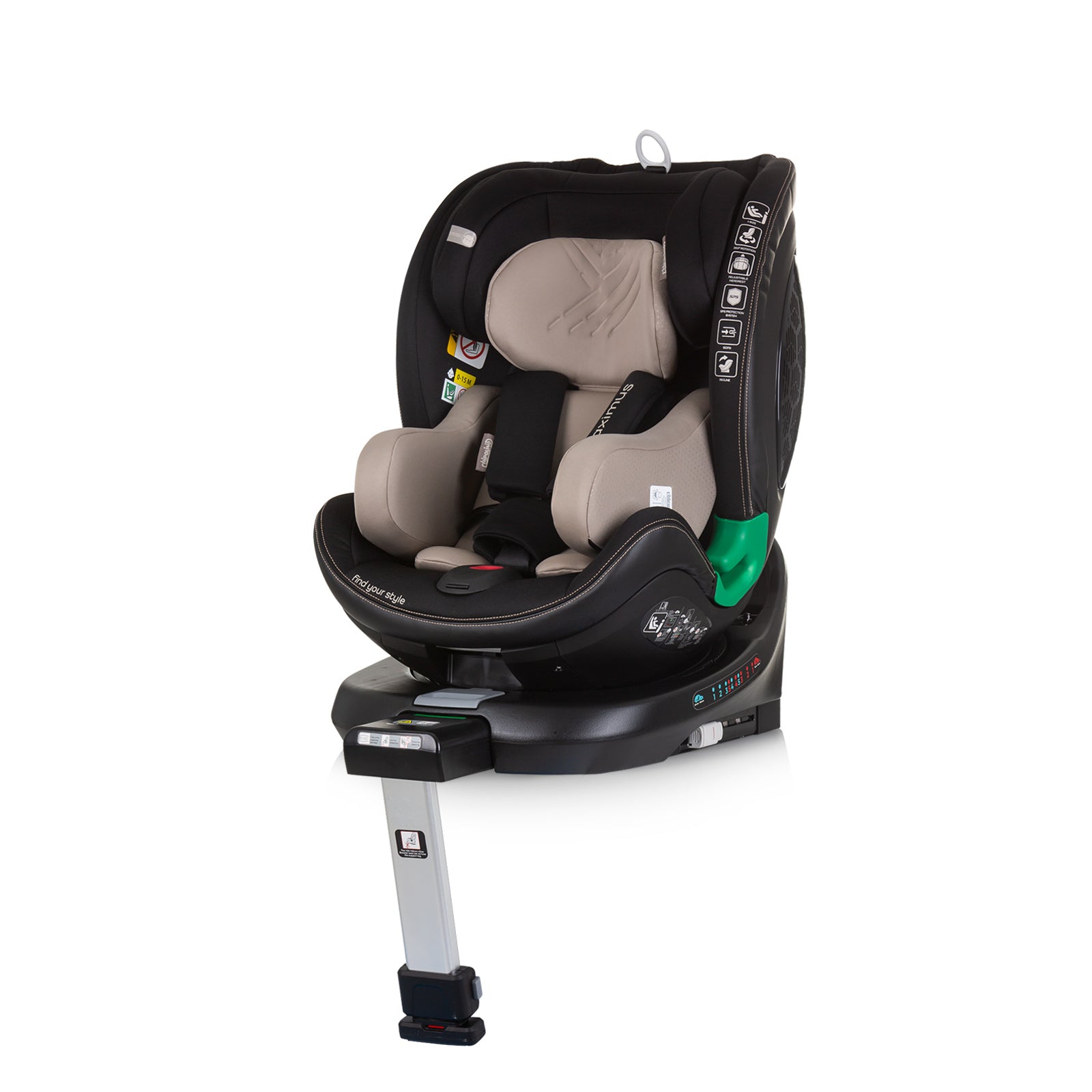 Ст.Кола 360 I-Size 40-150 Максимус Макад --- BebeMama