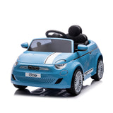 Ел.Кола Fiat 500 Синя