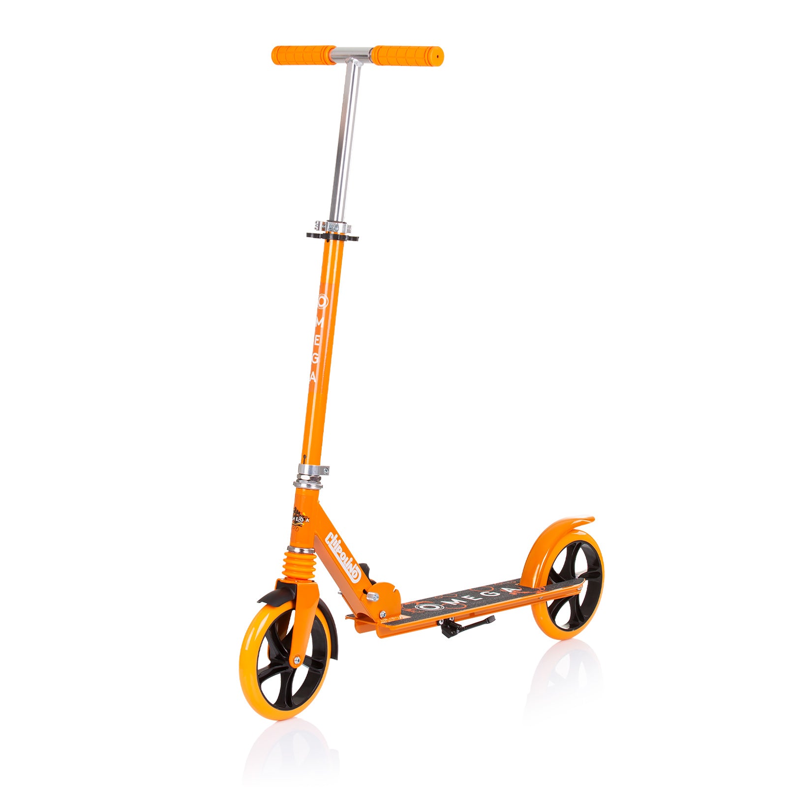 Trotinetă pentru copii „Omega” până la 100 kg, portocalie 