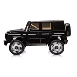 E. Jeep Mercedes Eqg Negru Eva, Piele