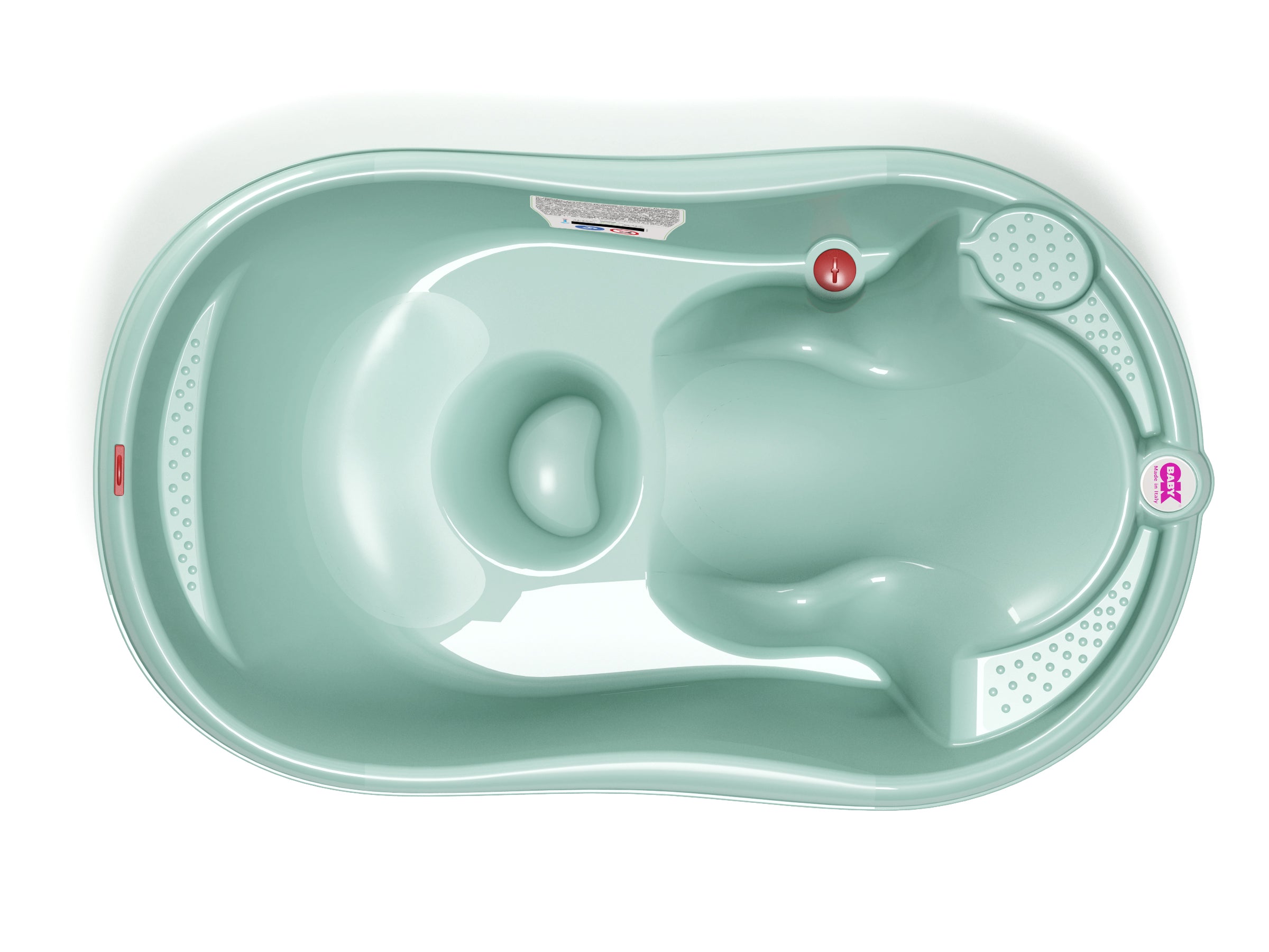 Cadă de baie anatomică „Onda” albastră
