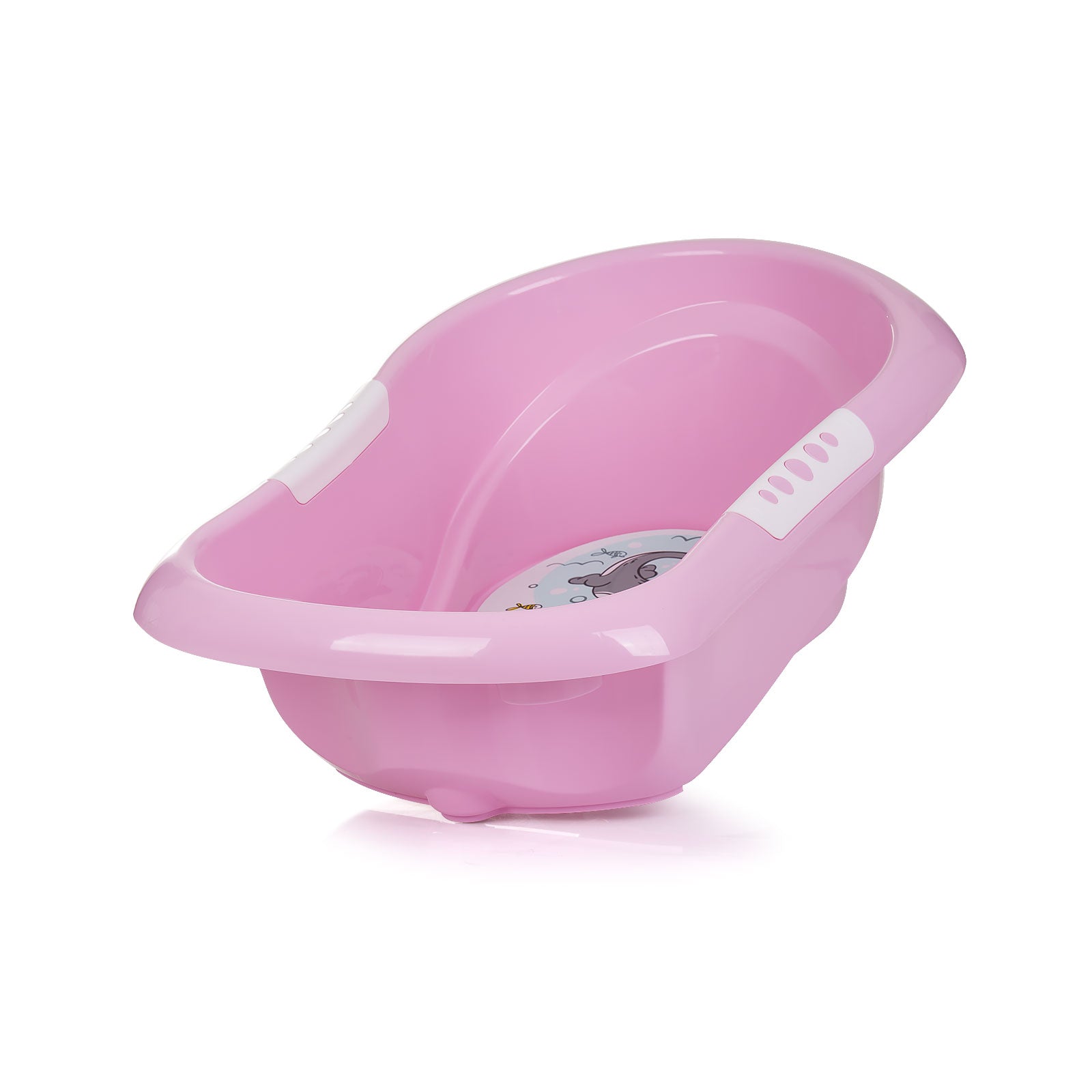 Cada de baie cu suport Noemi (90 cm) - Roz