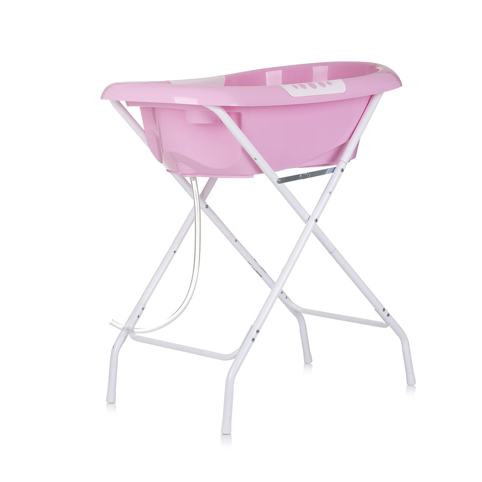 Cada de baie cu suport Noemi (90 cm) - Roz