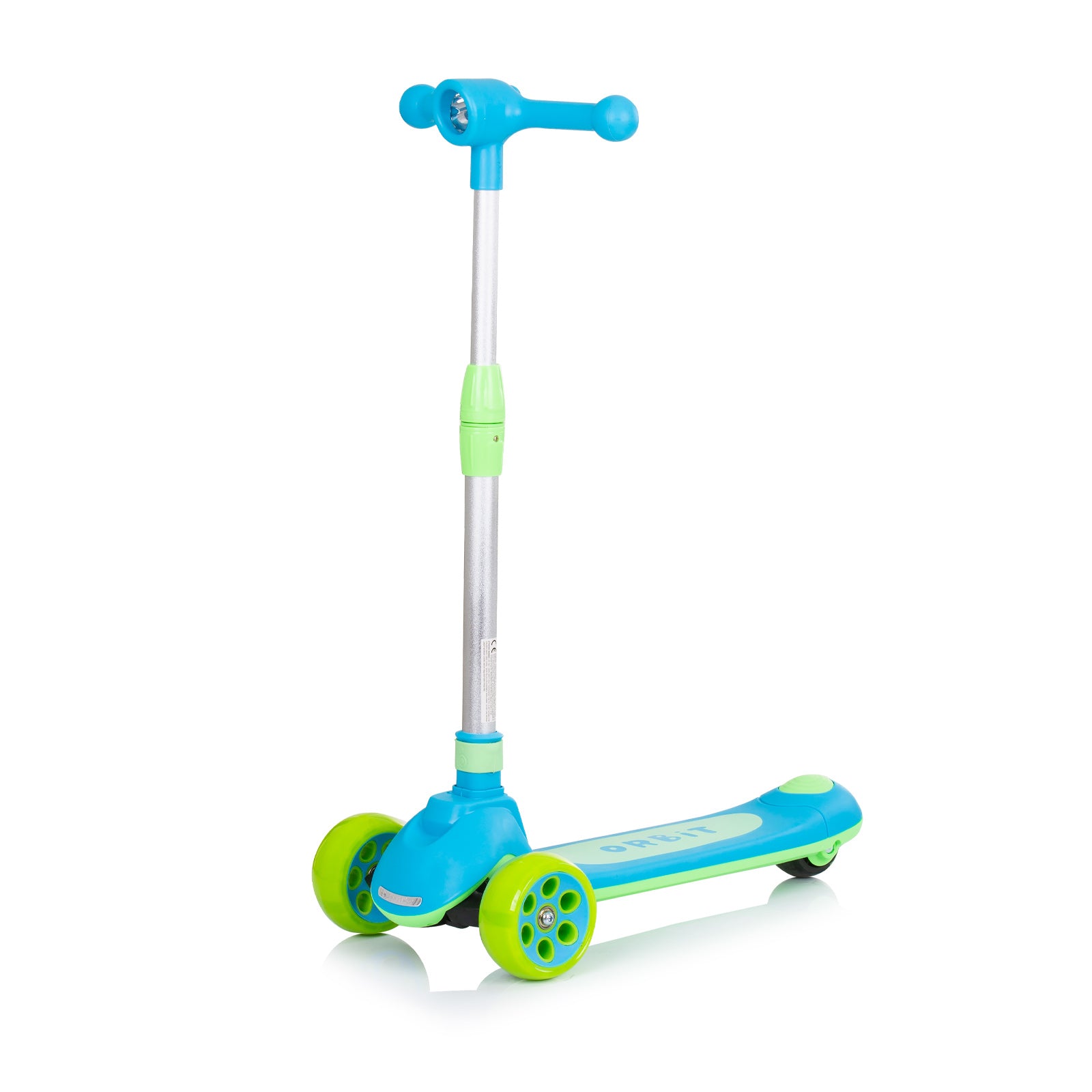Trotinetă pentru copii „Orbit” Albastră/Verde