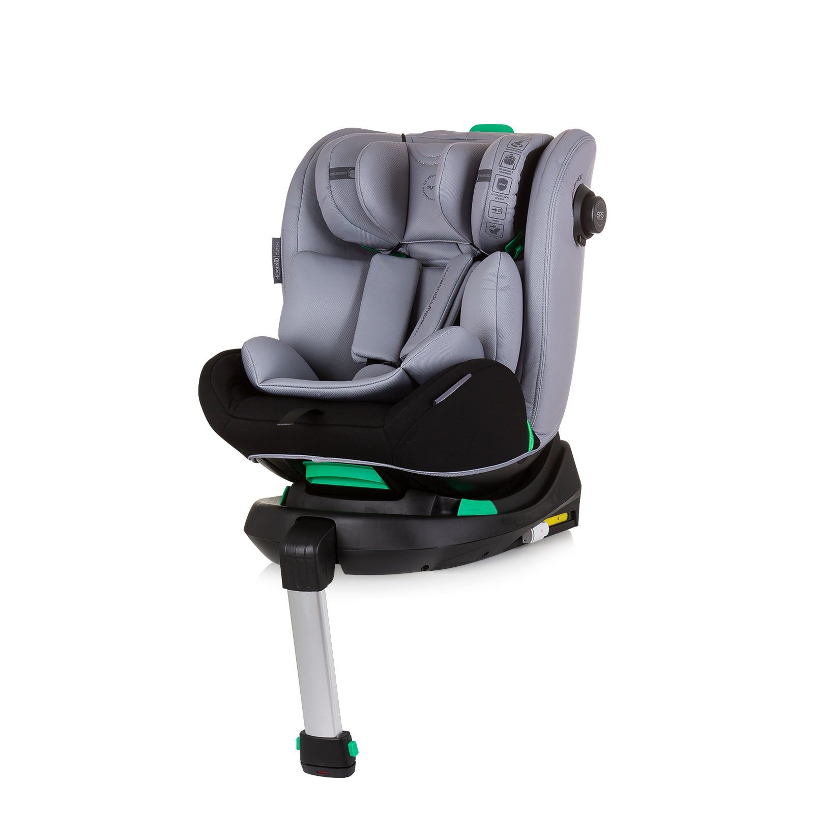 Ст.Кола 360 I-Size 40-150 Олимпус Сиво --- BebeMama