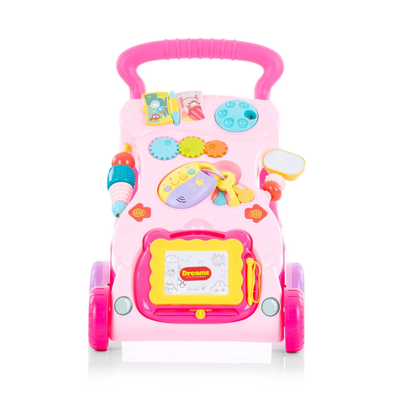 Музикална Играчка На Колела"Funny"Розова --- BebeMama