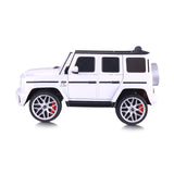 Джип Mercedesamg G63 Бял,evaгуми,коженa Chipolino