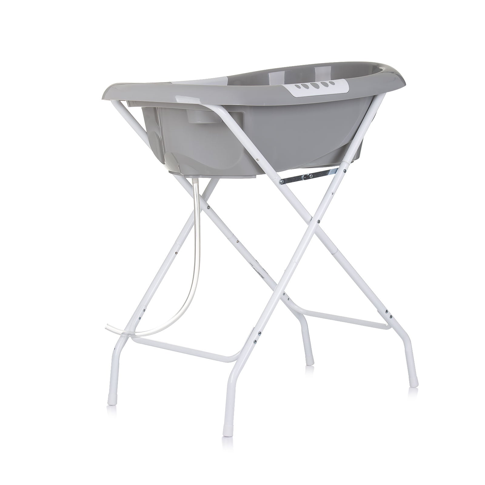 Cada de baie cu suport Noemi (90 cm) - Gri