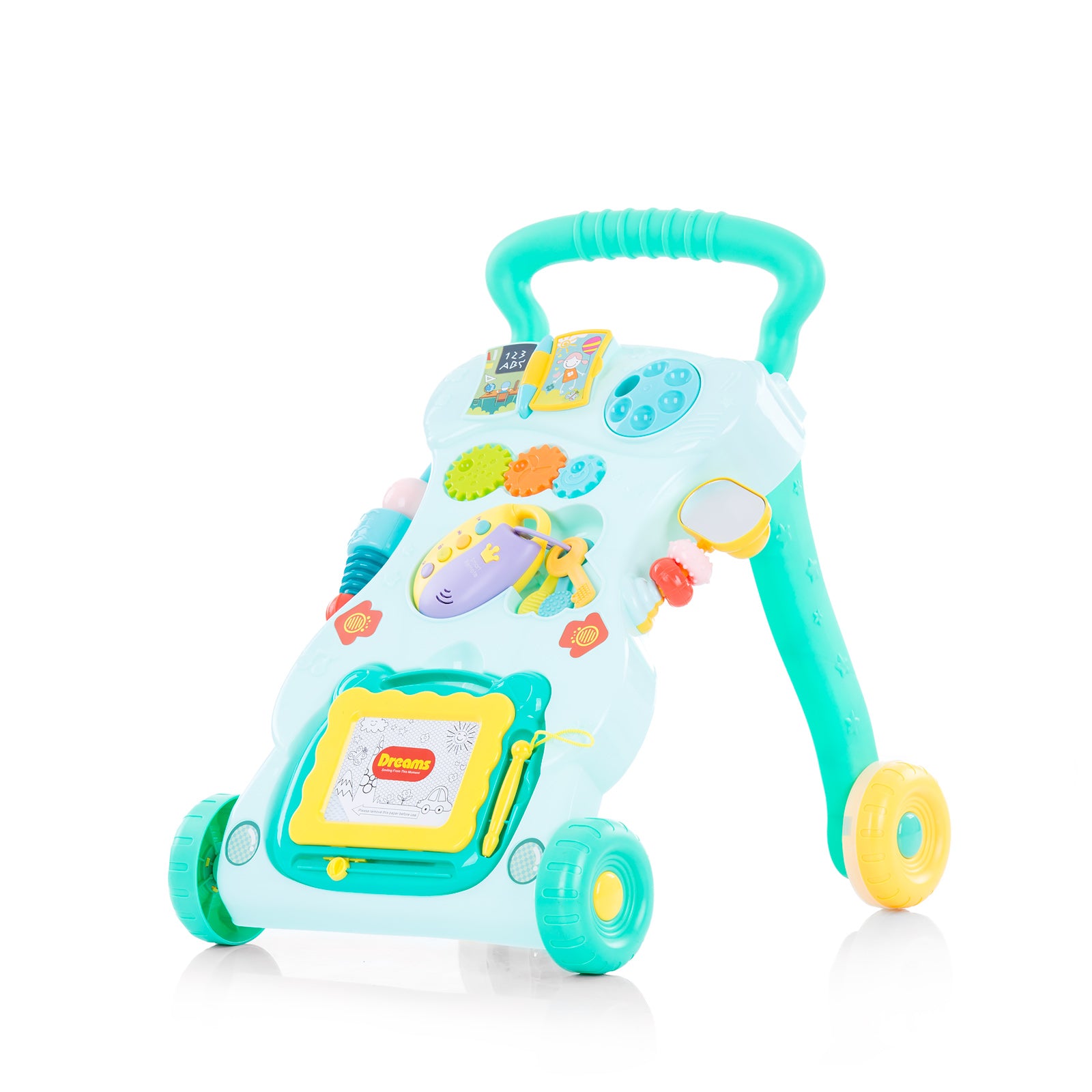 Музикална Играчка На Колела "Funny" Минт - Музикални Играчки - Chipolino - BebeMama