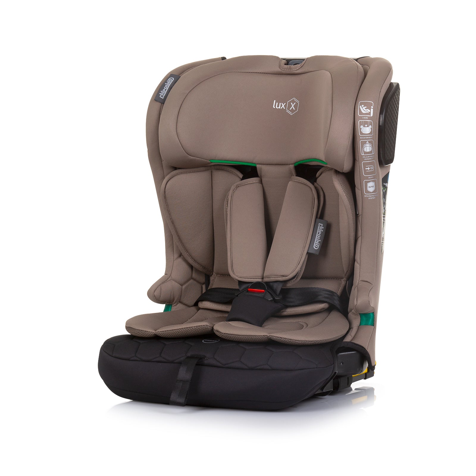 Стол За Кола 76-150Cm I-Size Luxx Макада - Група 1/2/3 (9-36Кг) - Chipolino - BebeMama