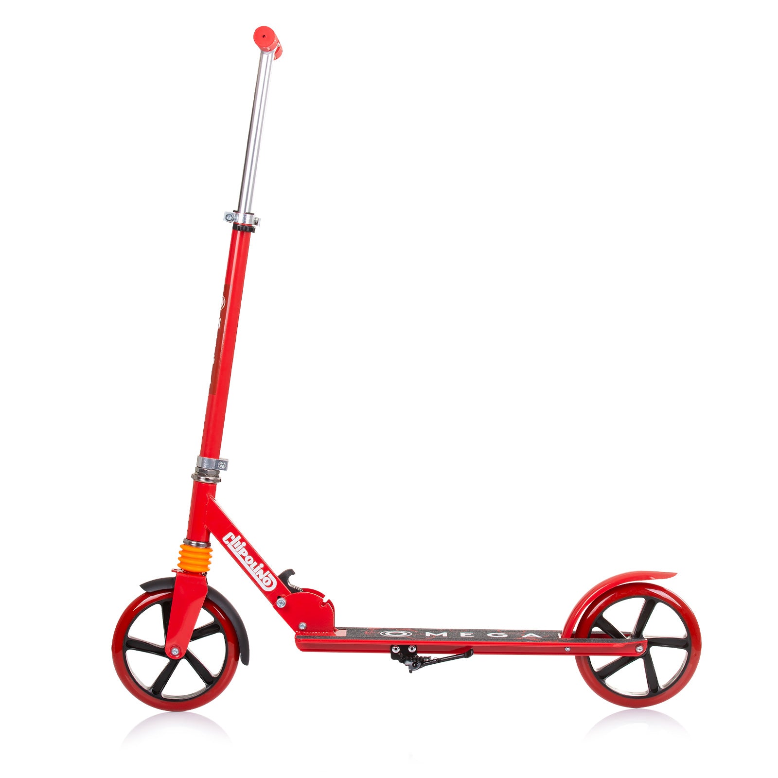 Trotinetă pentru copii „Omega” până la 100 kg, roșie 