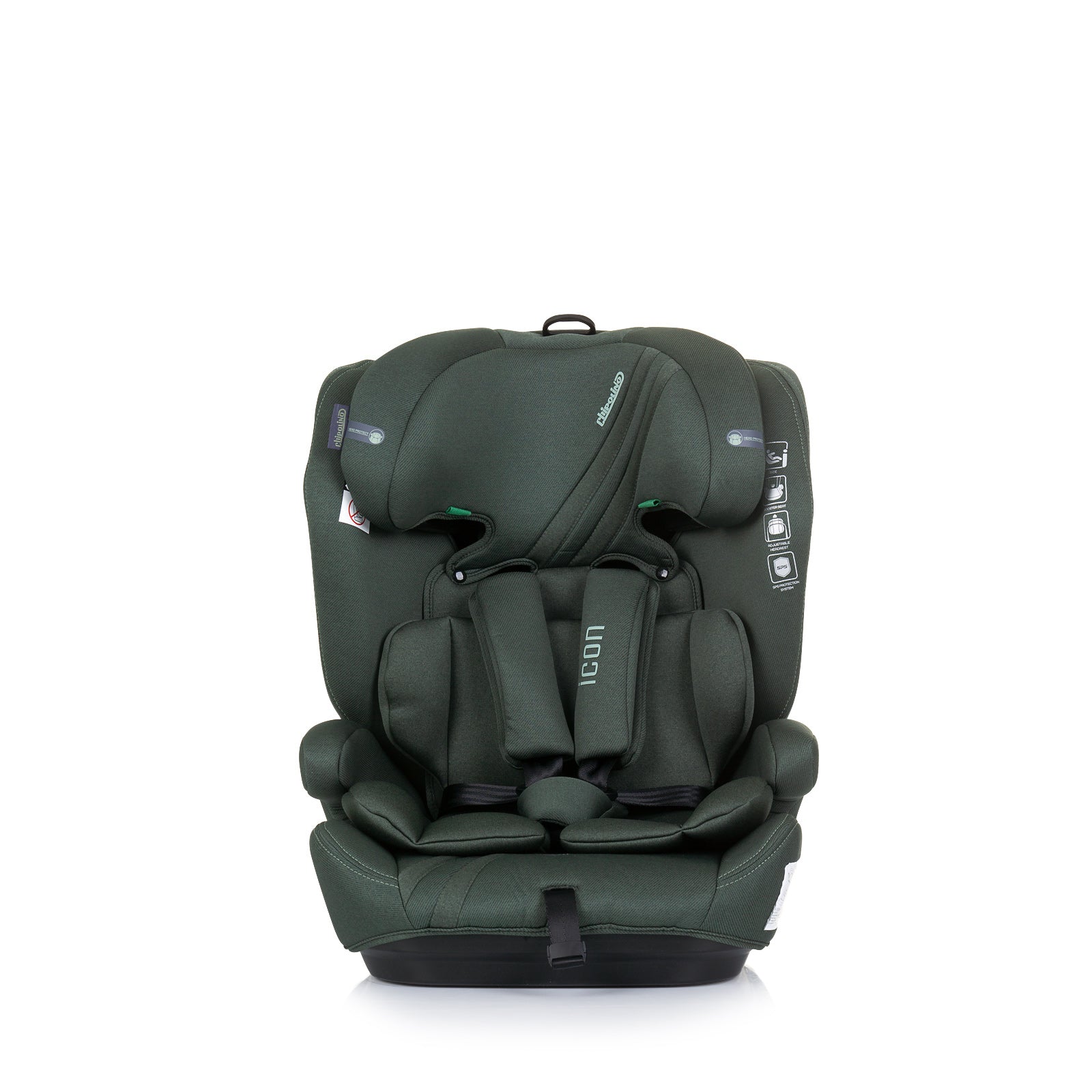 Ст.Кола I-Size 76-150 Cm Icon Зелено --- BebeMama